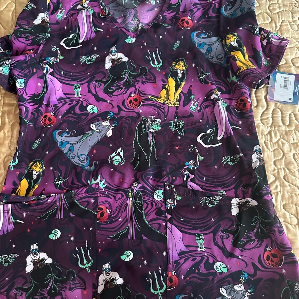 Disney Purple and Black Villains Top